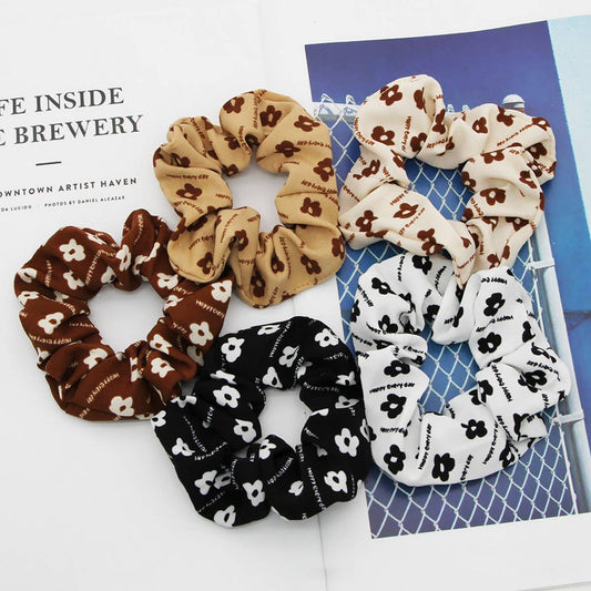 5PCS MIX PATTERN SCRUNCHIE_CWAHA0189