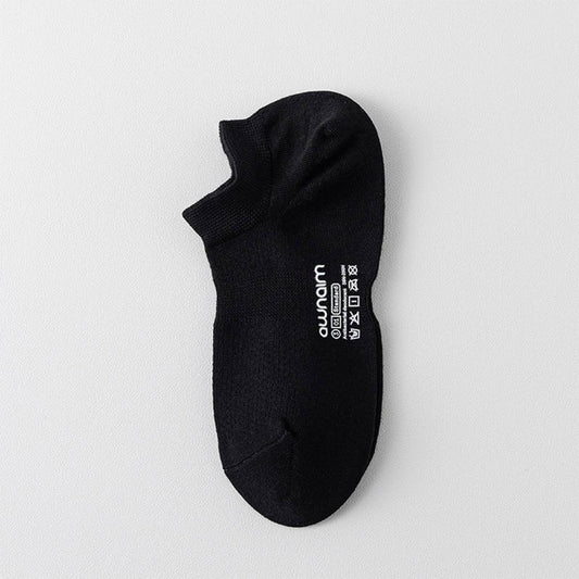 CWMS2450_SUMMER THIN COTTON SHORT-CUT MEN'S BOAT SOCKS