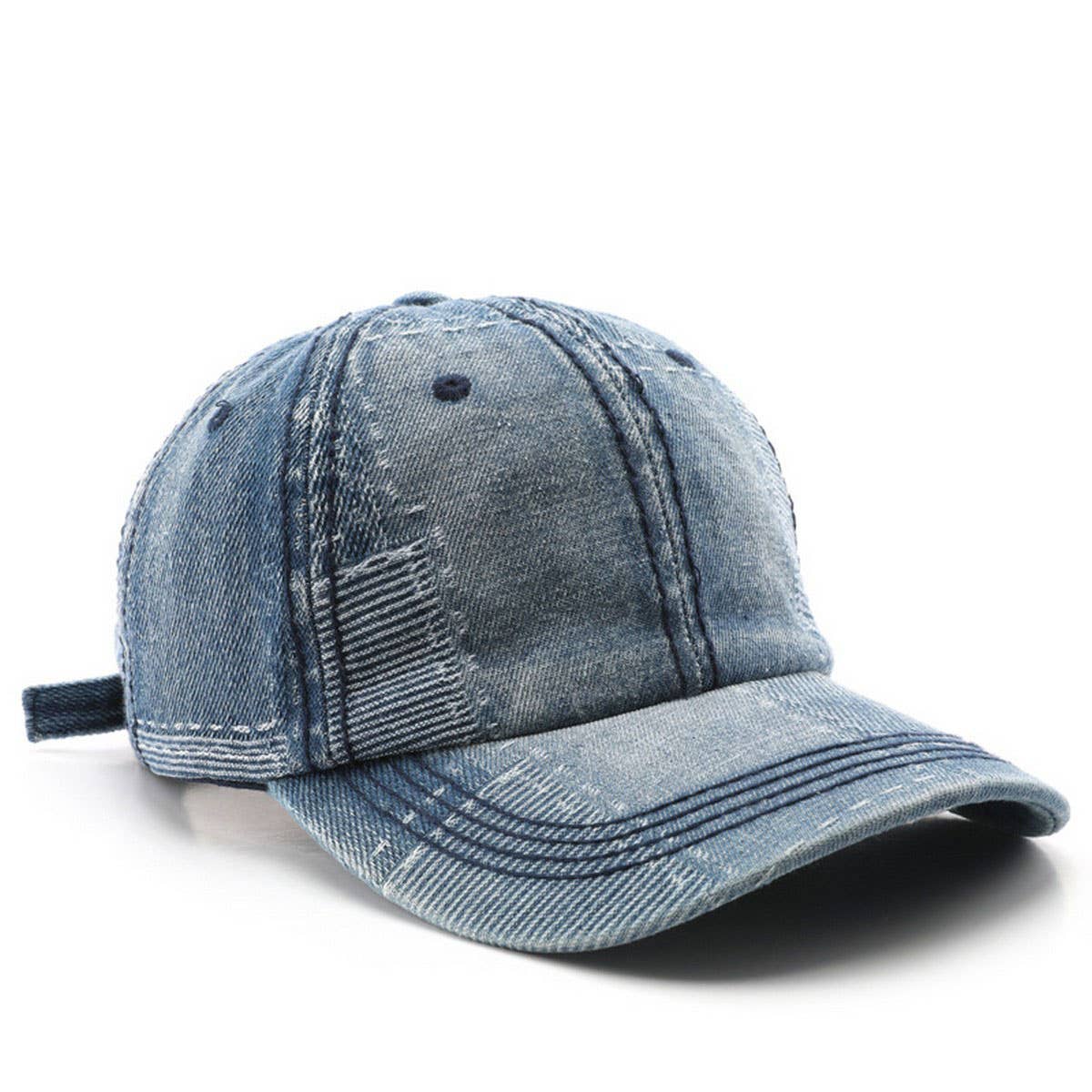 Retro Denim Baseball Hat for Women & Men CWAH2817