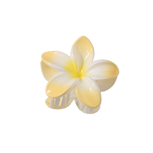 Egg Flower Hair Claw Stylish for Outings Vacations
