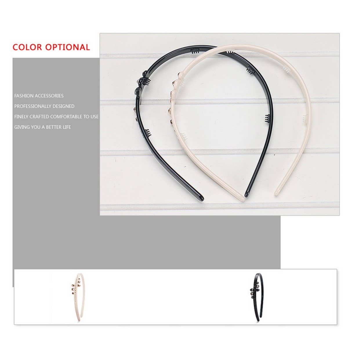 ACETATE SPECIAL-SHAPED HEADBAND WITH DIAMONDS_CWAHA4358
