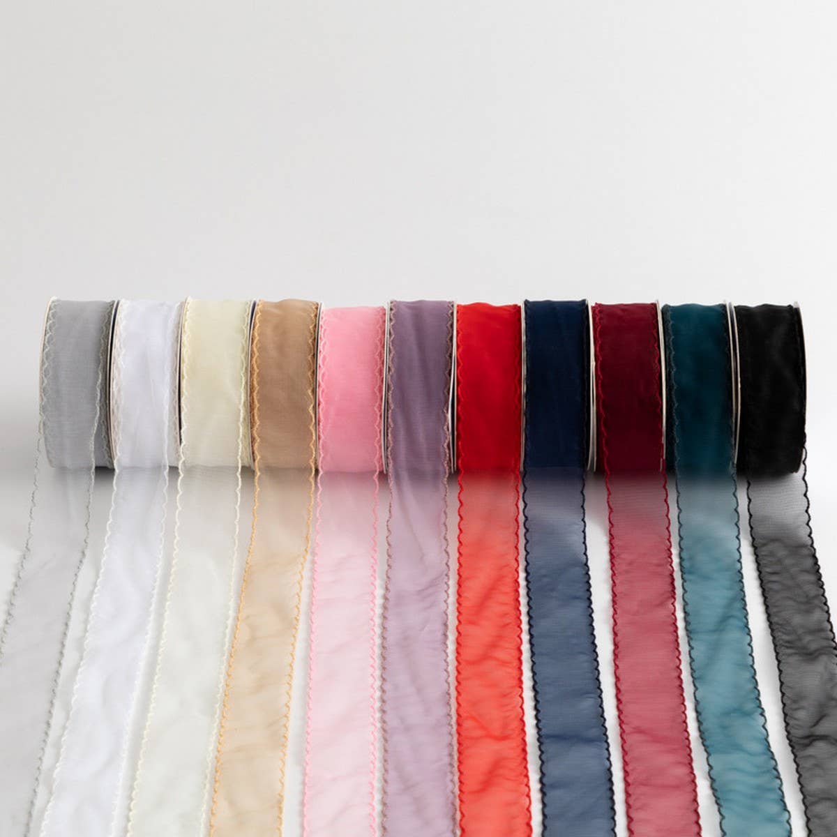 CURVED LACE HANDMADE MATERIALS DIY RIBBON