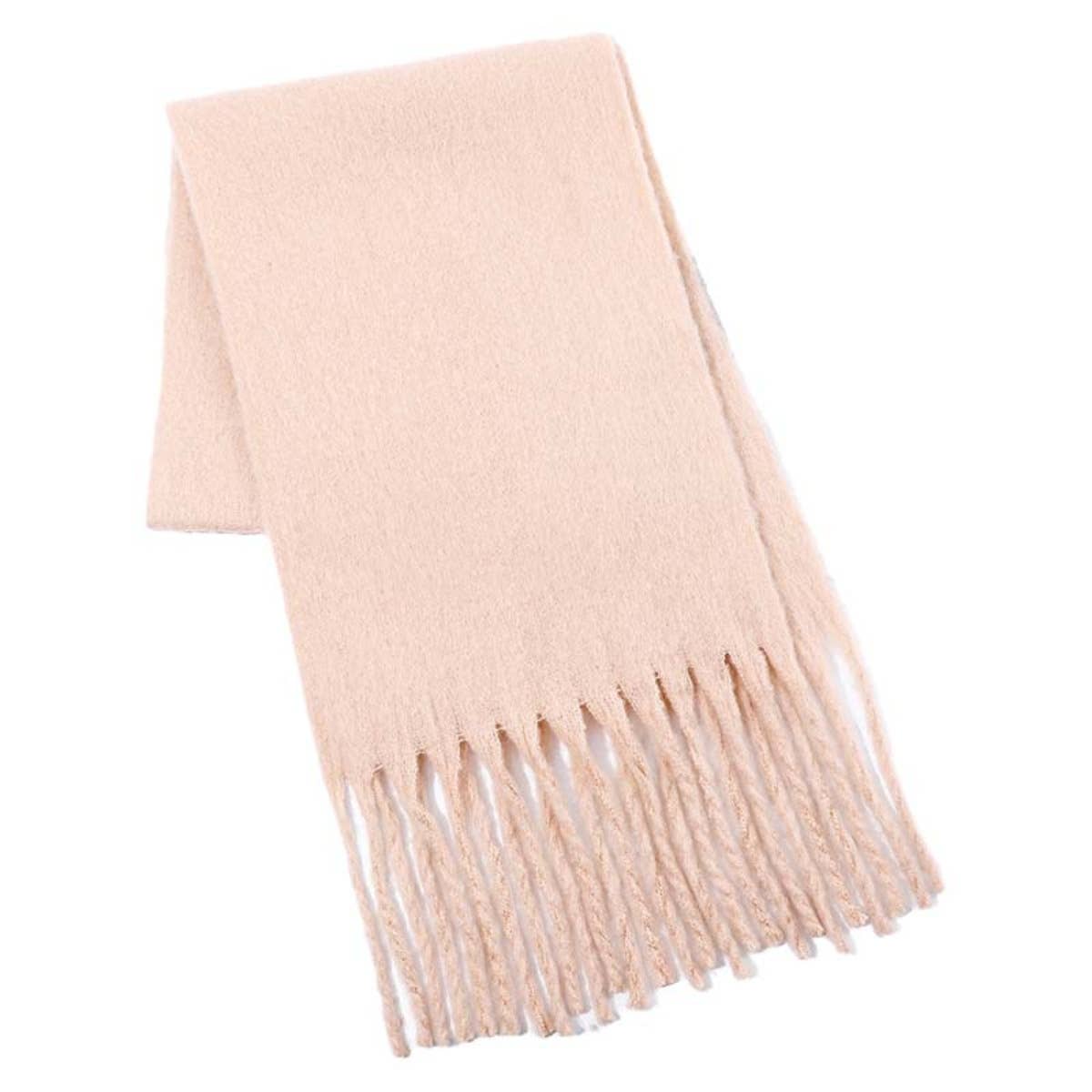 CWASC1577_WINTER SOLID COLOR FASHION WARM SCARF SHAWL