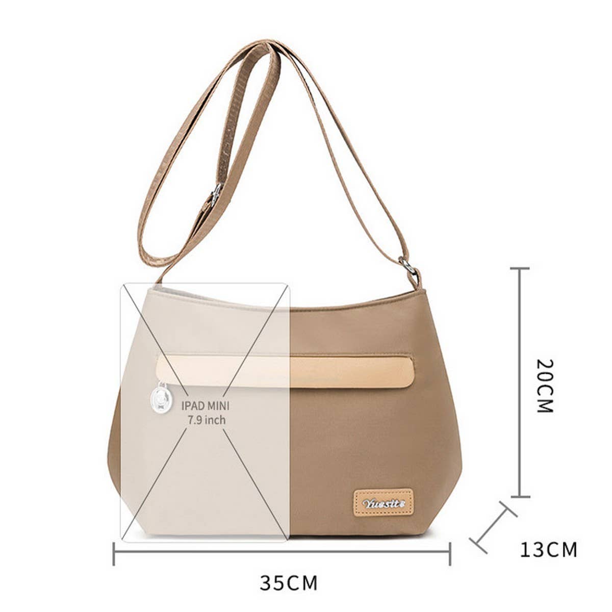 FASHION CASUAL SIMPLE SHOULDER MESSENGER BAG_CWAB3492