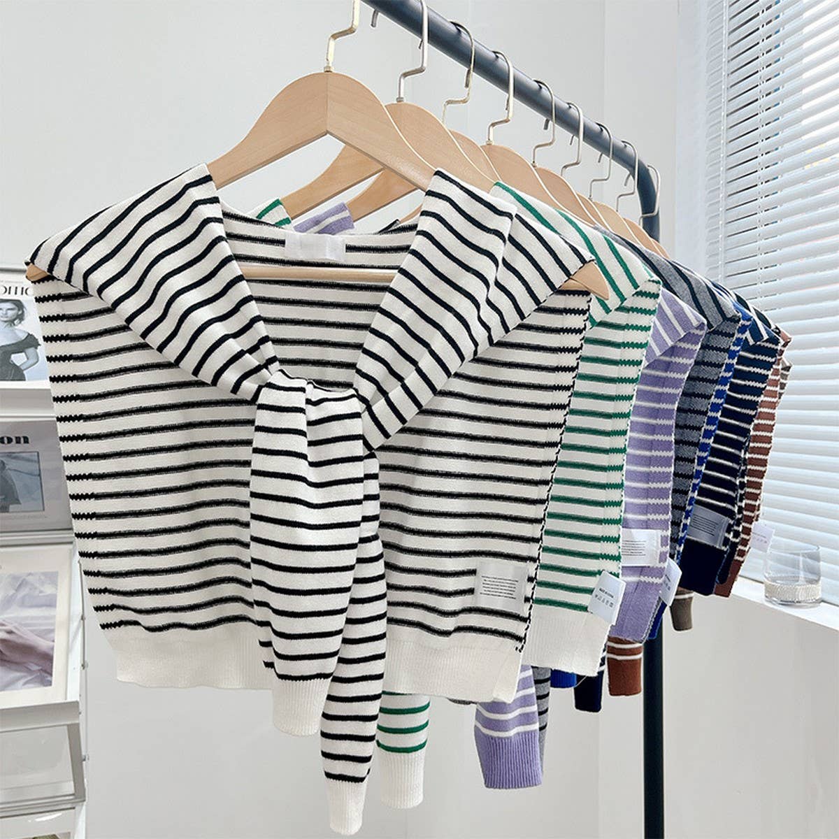 CWASC03118_KOREAN STYLE KNIT SHAWL SCARF FOR WOMEN