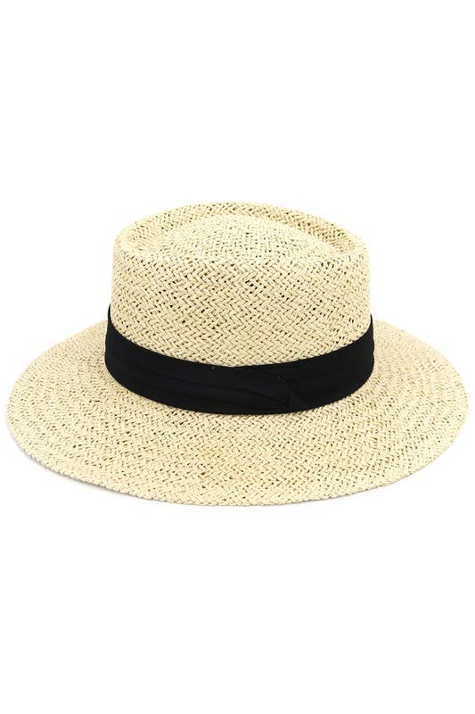 CASUAL TRENDY FASHION STRAW HAT_CWAH072