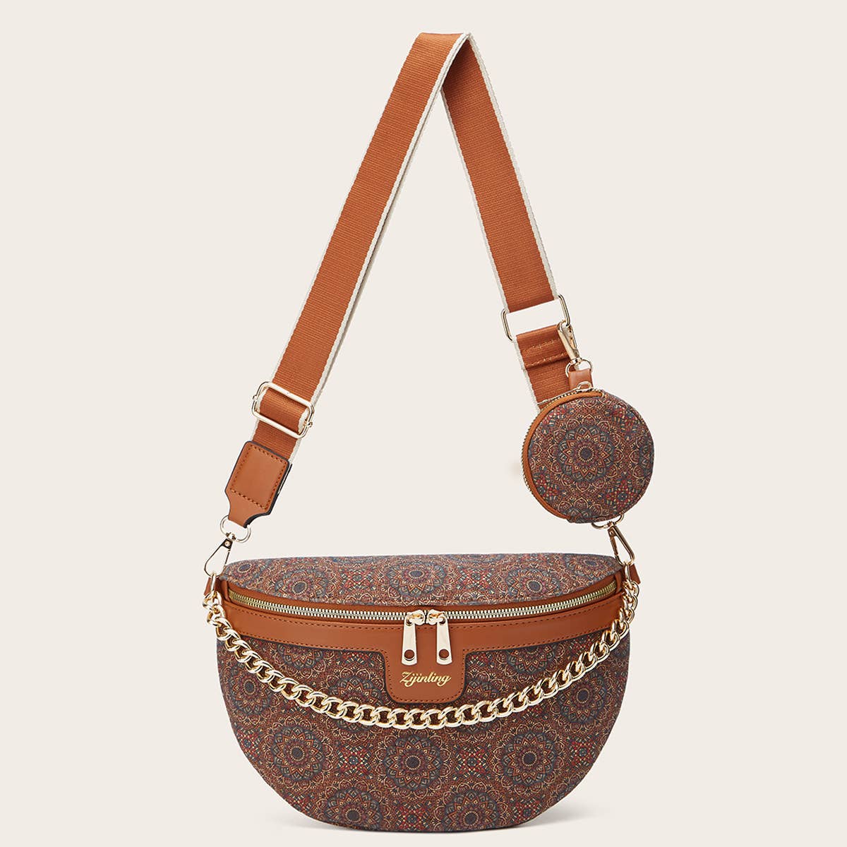 2024 NEW CLASSIC PRINTED OBLIQUE SHOULDER BAG_CWAB2647