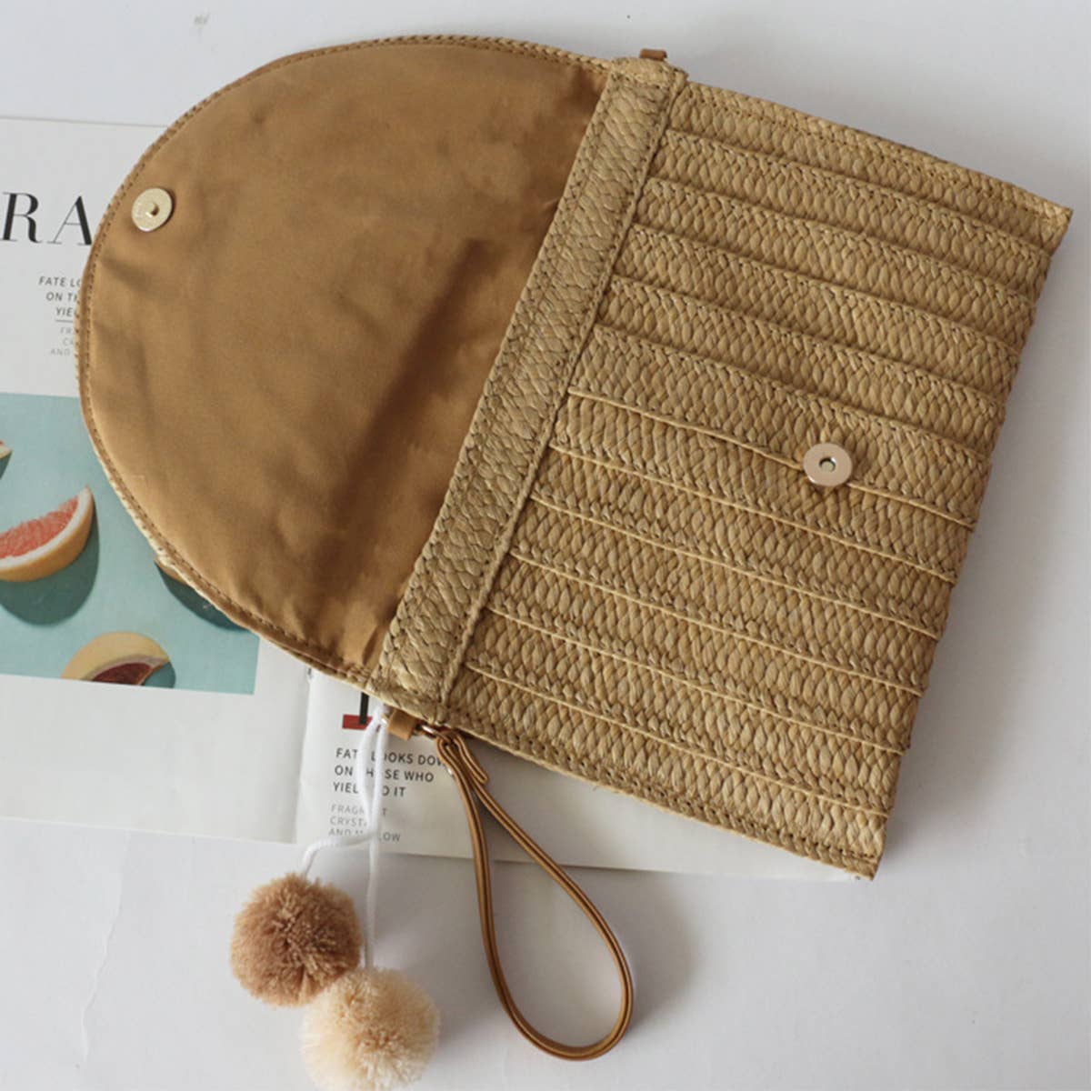 WOMEN  CASUAL SAND CLUTCHE CROSSBODY BAG_CWAB0811