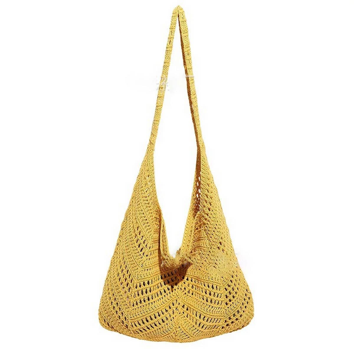 CUAB00626_2025 BOHO WOVEN TOTE BAG LARGE CAPACITY BEACH BAG