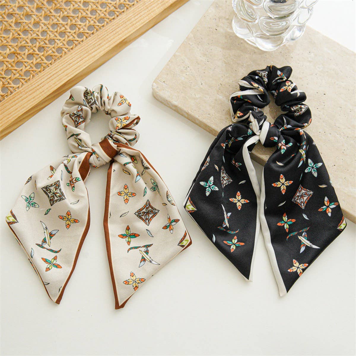 2024 NEW HAIR TIE PRINTED BOW HAIR TIE_CWAHA1080