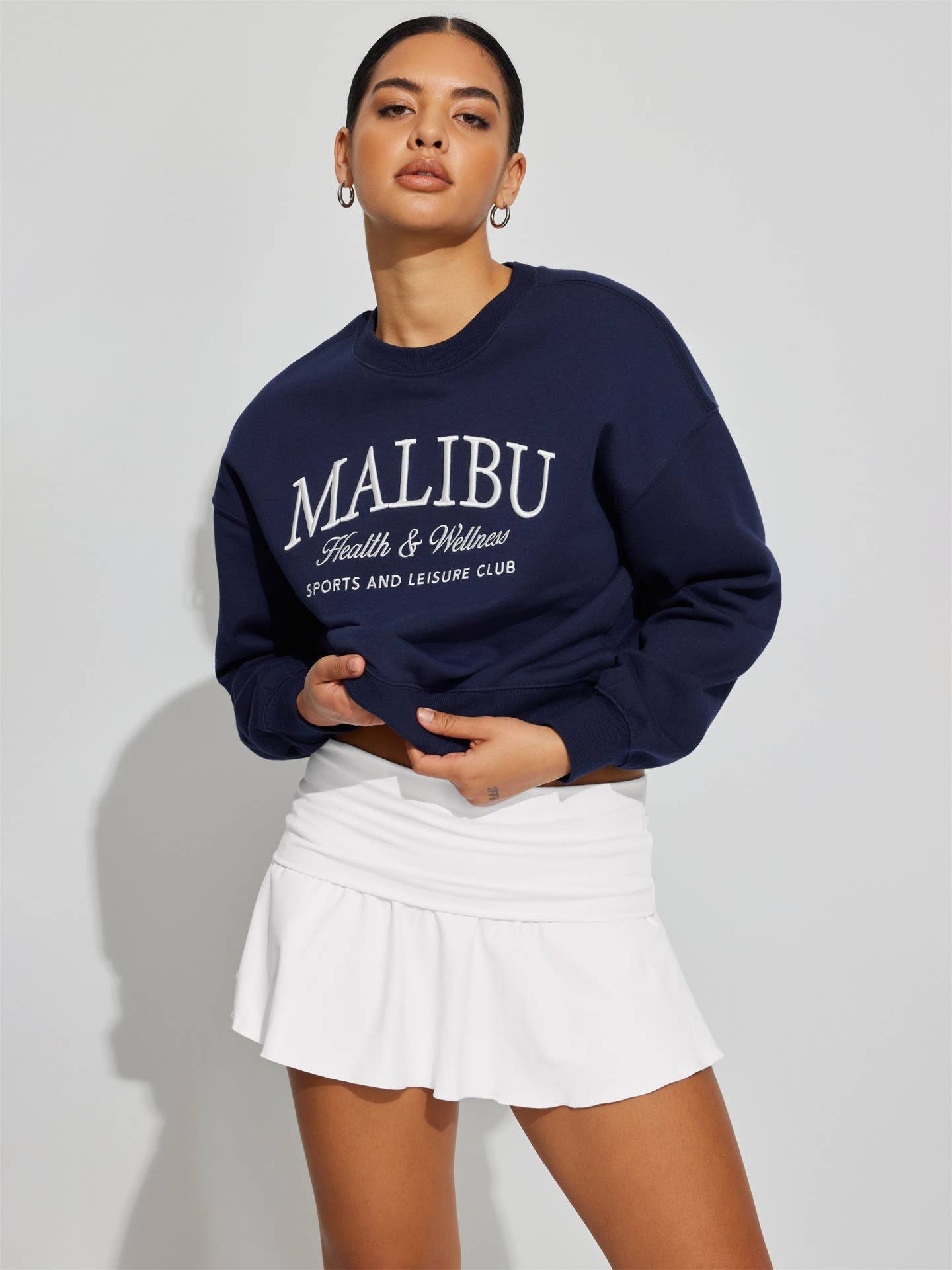 Solid-color anti-light safety pants short skirt