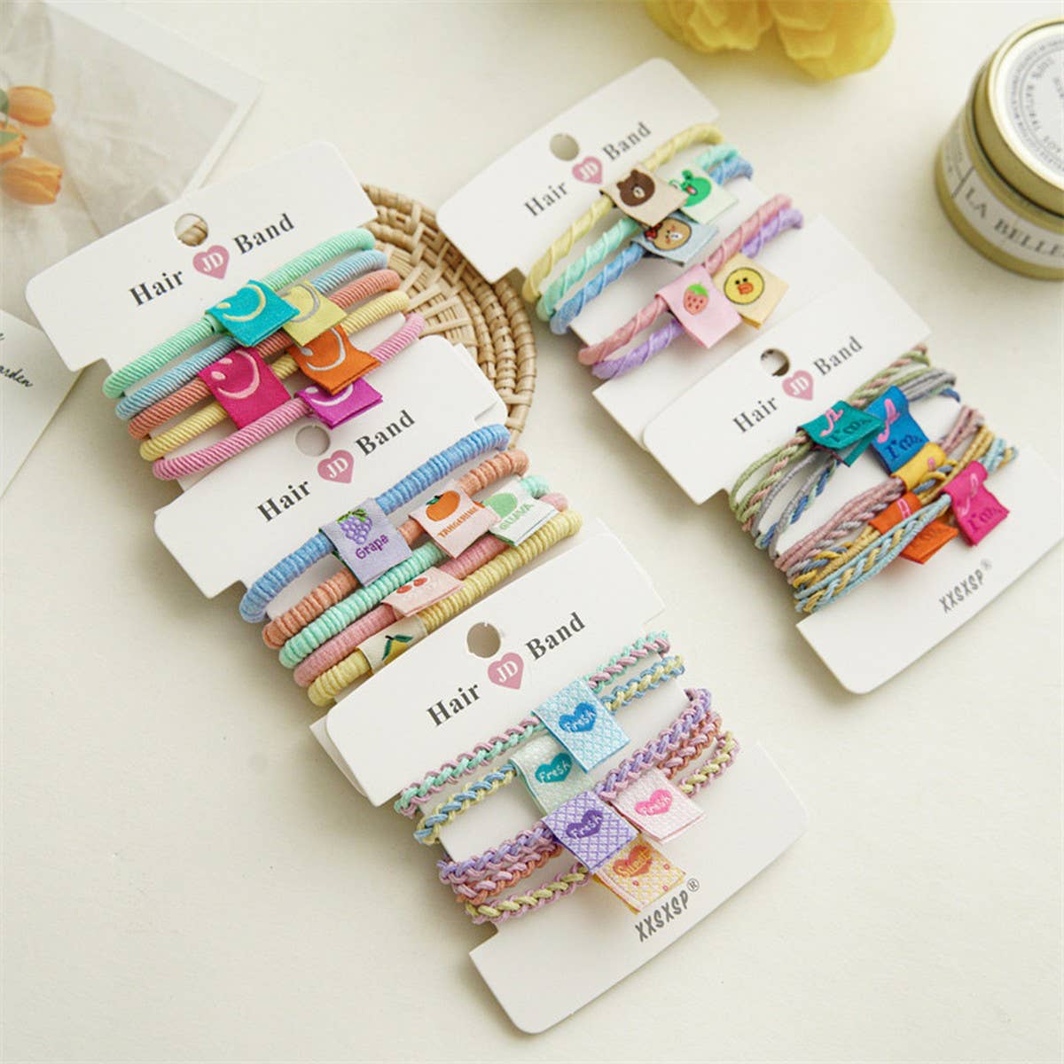 SWEET CANDY COLOR CHILDREN'S HAIR TIES_CWAHA1114