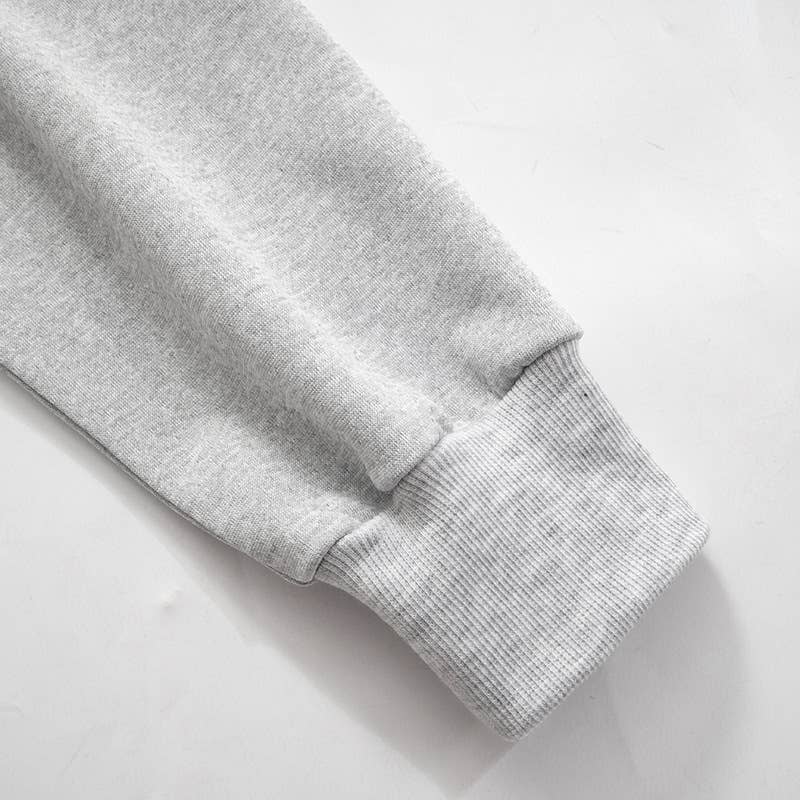 SOLID COLOR POLO NECK SEXY CROP SHORT HOODIE