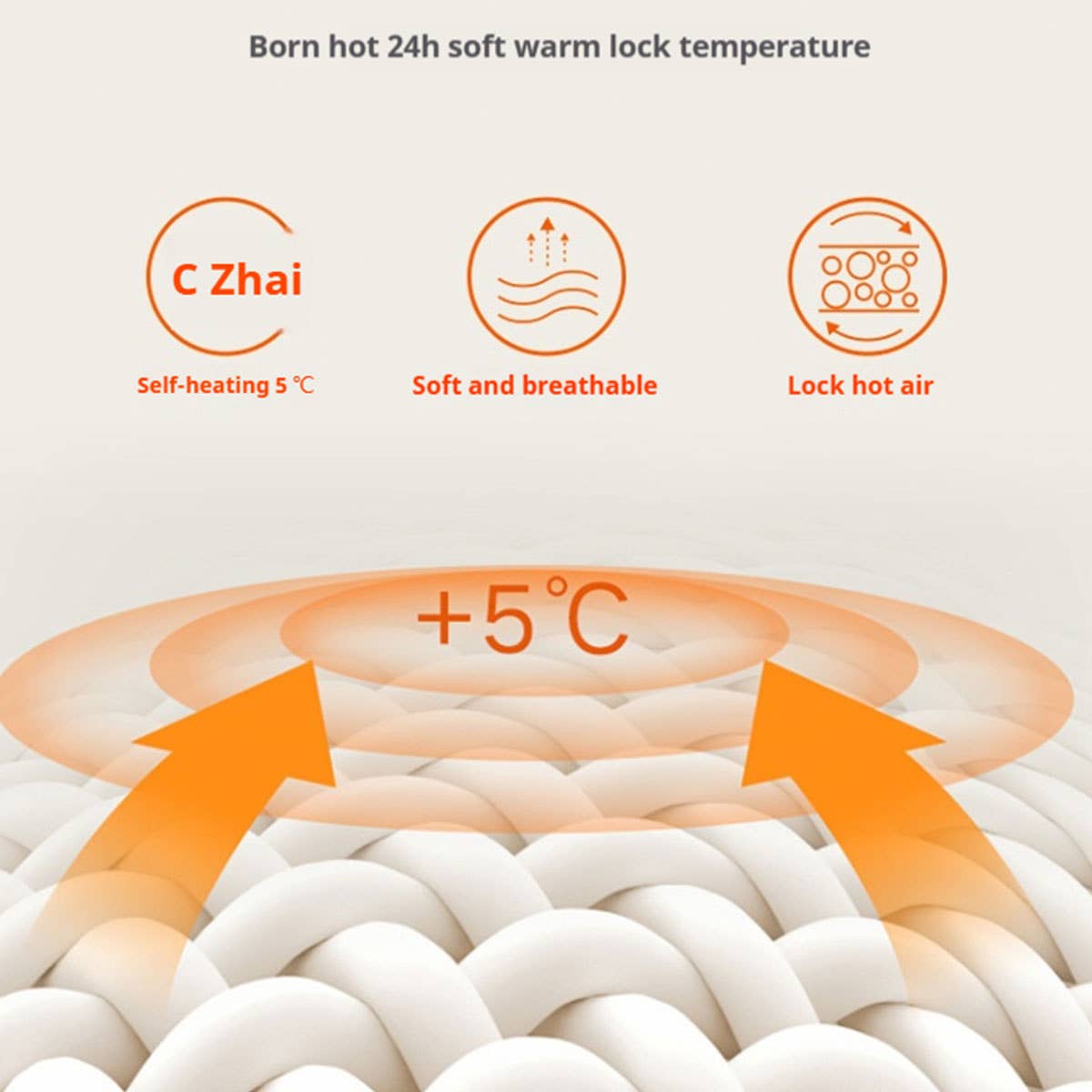 Thermal Fleece-Lined Crew Socks for Women, Winter