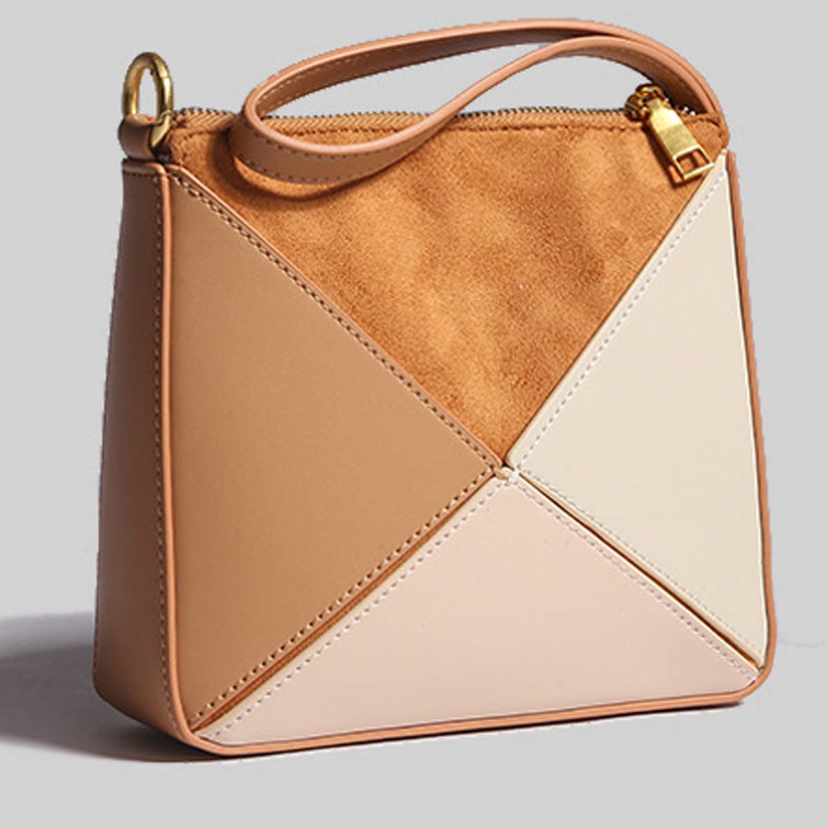 TURKISH STYLE FOLDING TRIANGLE SHOULDER BAG_CWAB1892