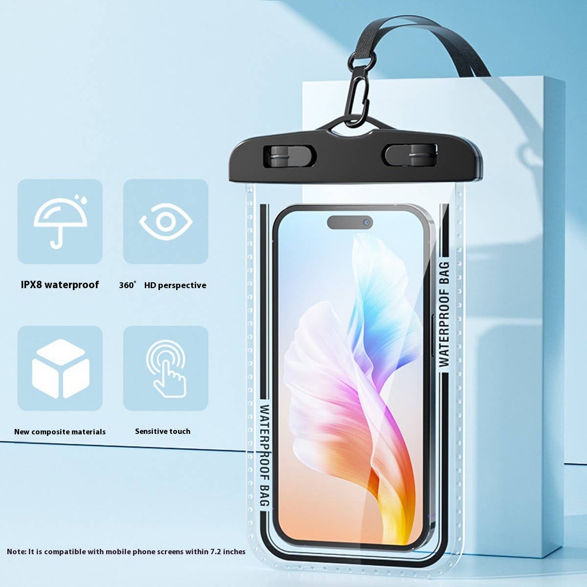 Waterproof Phone Case for Swimming -Touchscreen