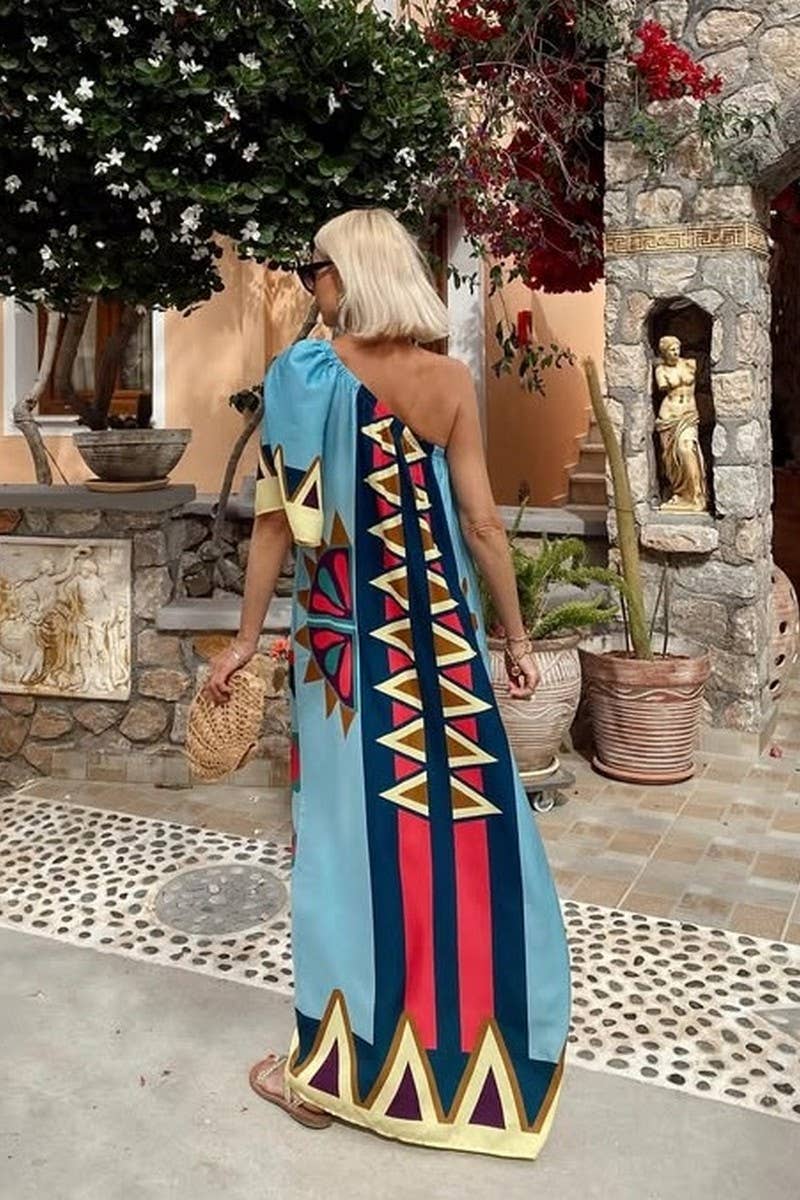 CWDMD6493_POSITIONING PRINT OFF-SHOULDER MAXI DRESS