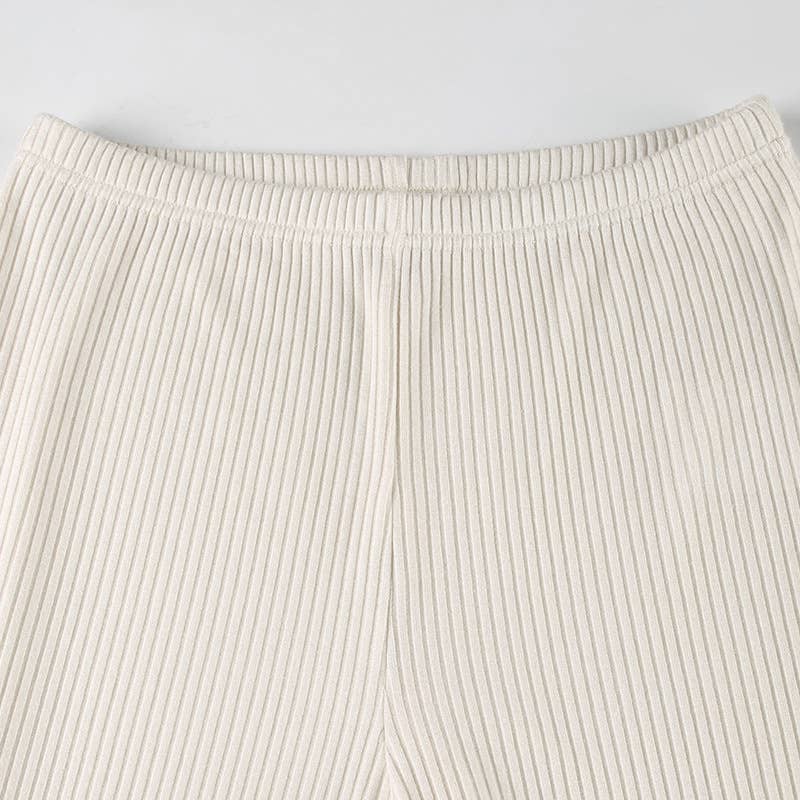 LAPEL PIT STRIP SWEATSHIRT PANTS TWO-PIECE SET