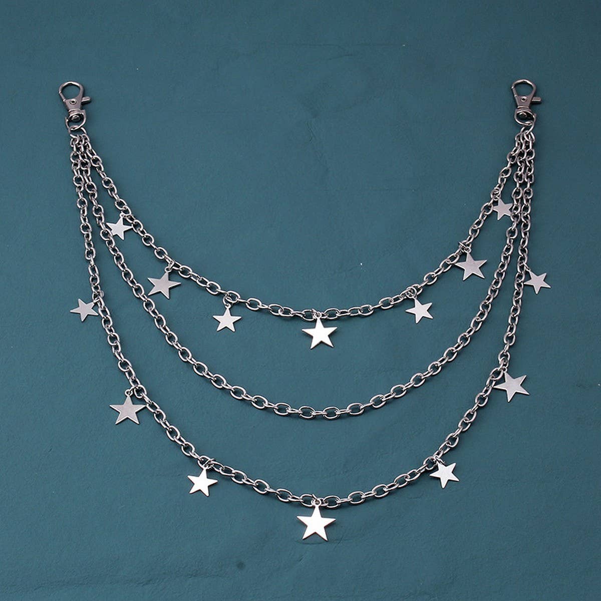 STAR SHAPED PENDANT PANTS CHAIN_CWMM0661