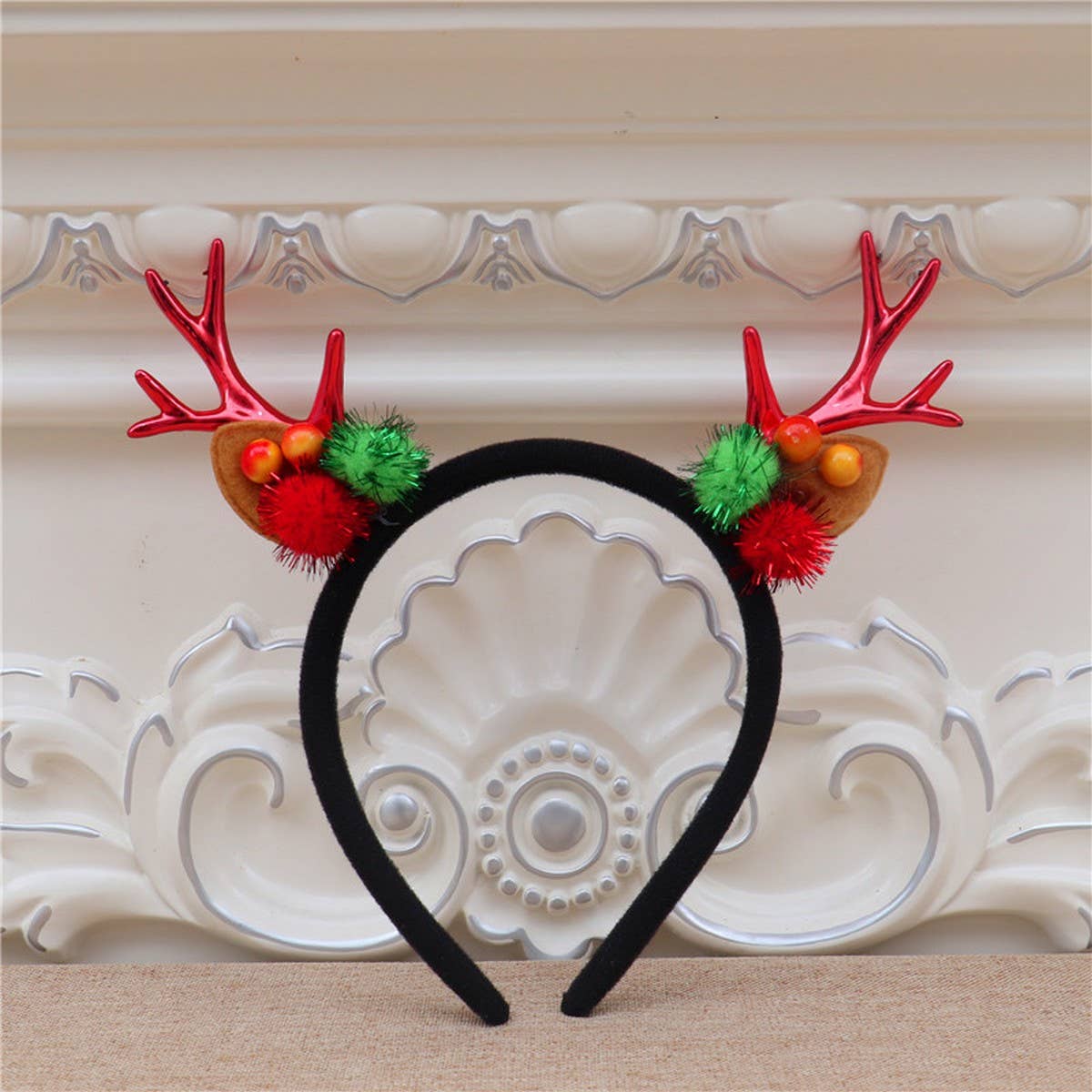 CHRISTMAS DEER ANTLERS CHILDREN'S HEADBAND