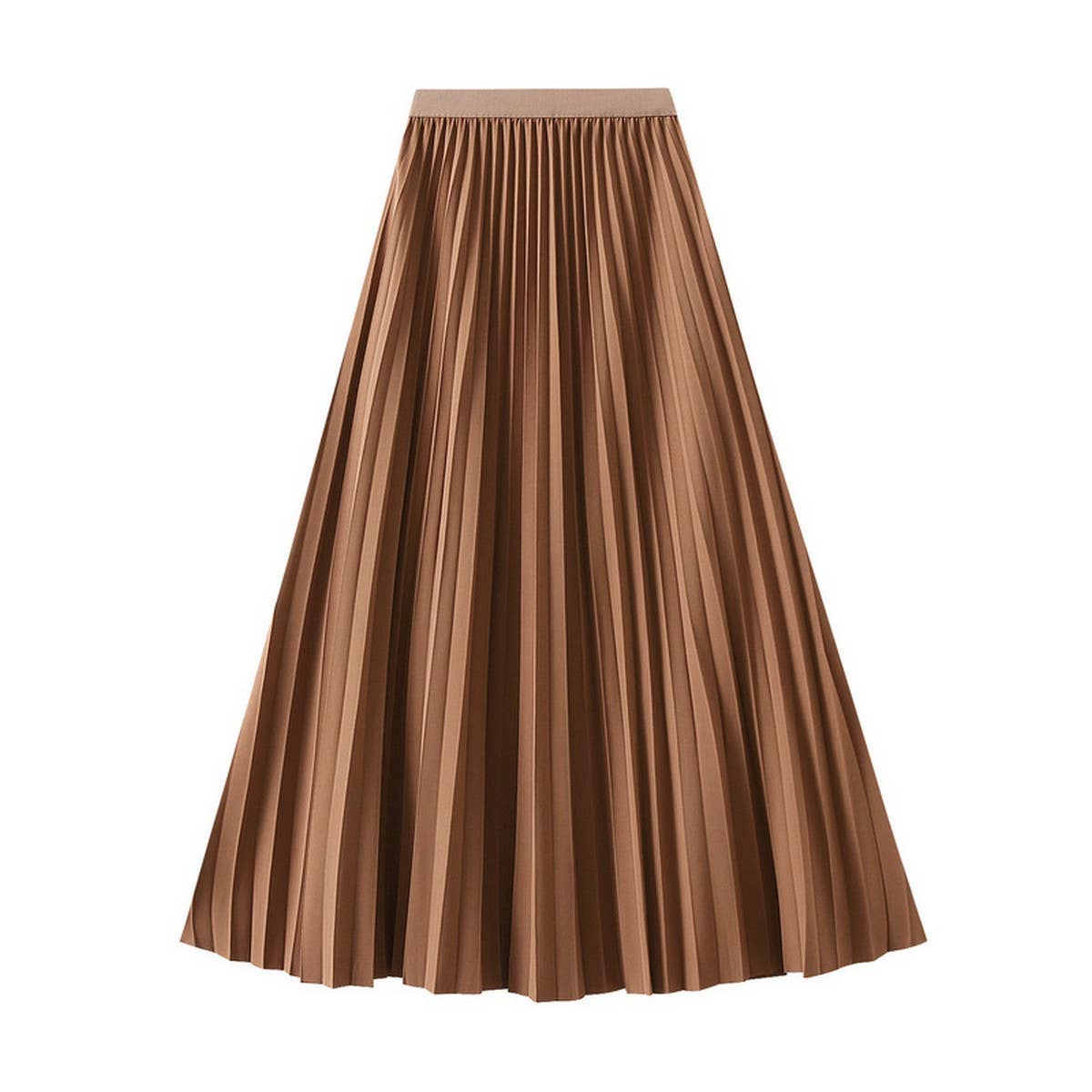 ACCORDION SKIRT LONG HIGH WAISTA-LINE PLEATEDSKIRT_CWBMS0293