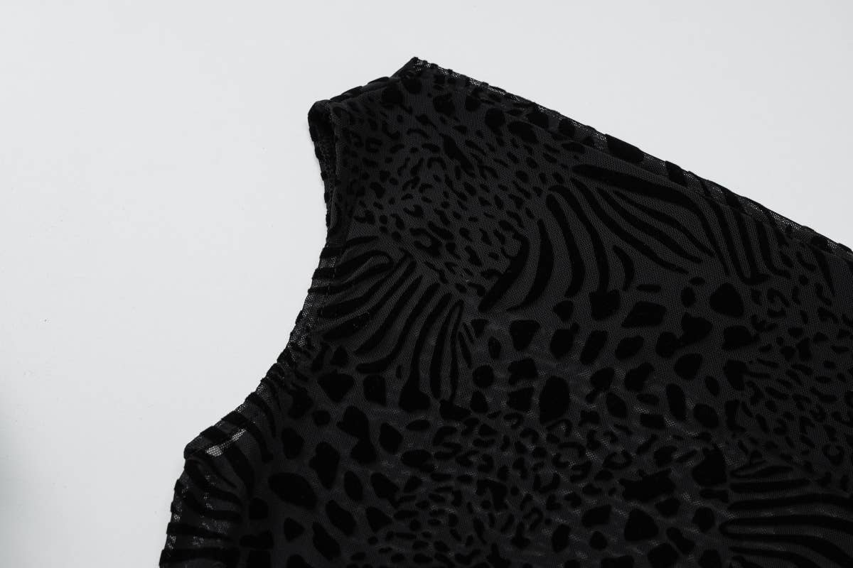 One-shoulder lace see-through body-hugging dress