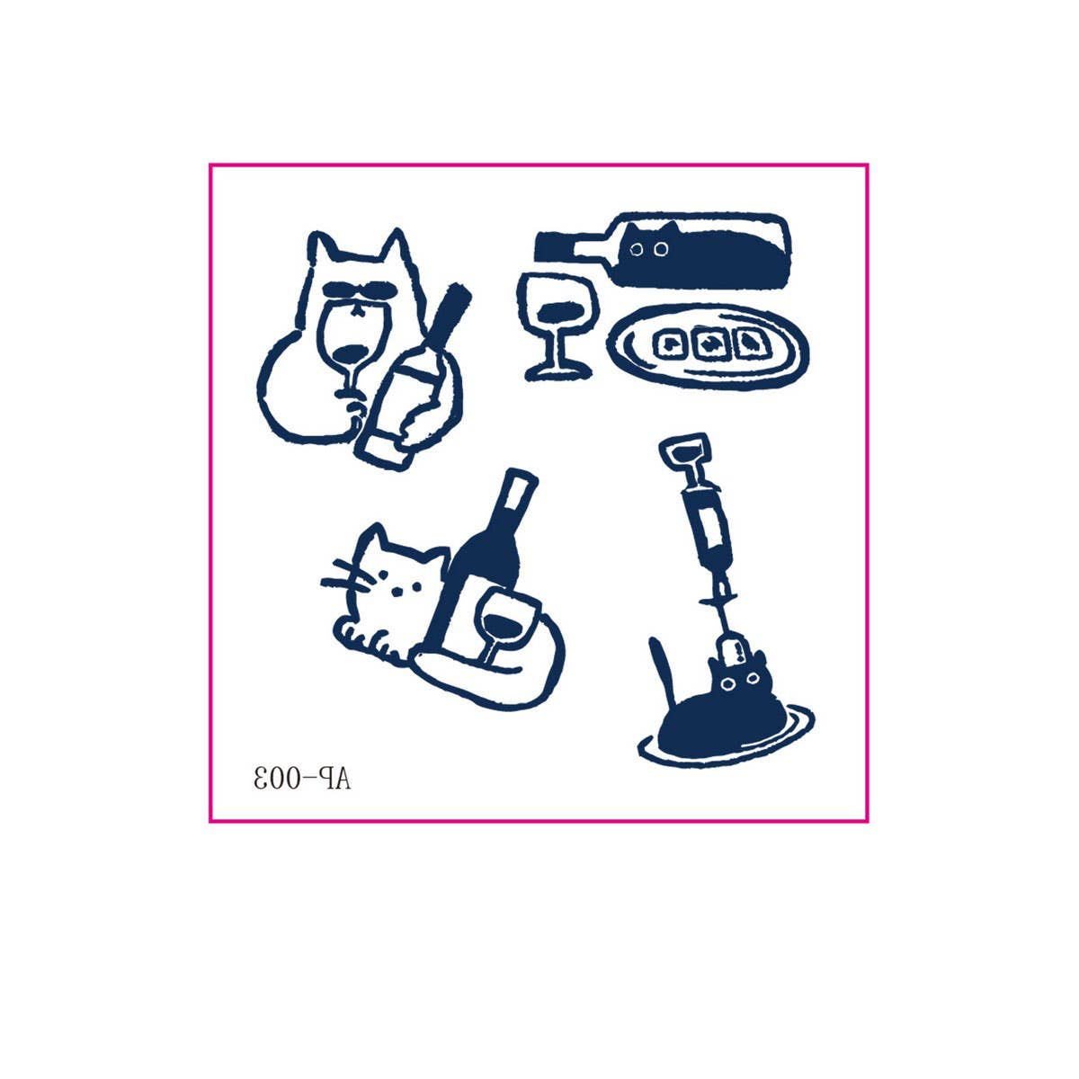 Street Style Juice Tattoo Stickers Waterproof_CWMM8353