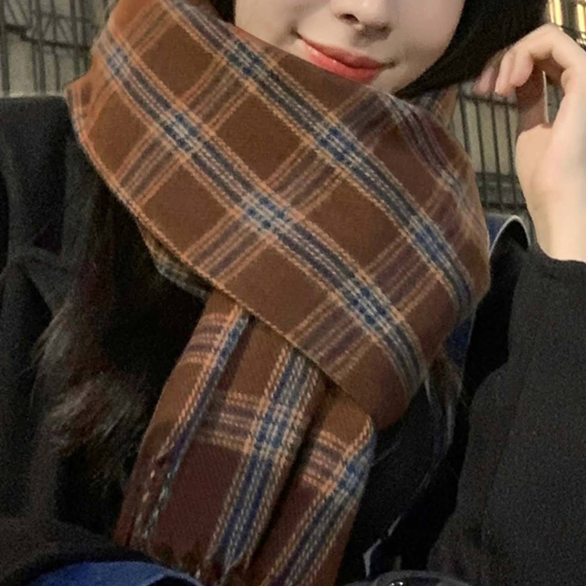 2024 NEW ALL-MATCH PLAID WARM SCARF_CWASC1114