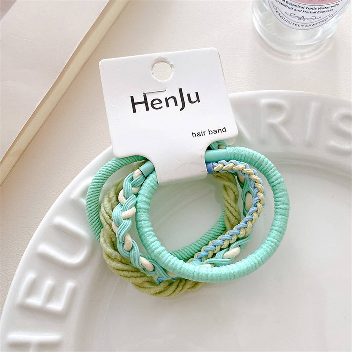 CANDY COLOR HAIR TIES 5-PIECE SET_CWAHA1133