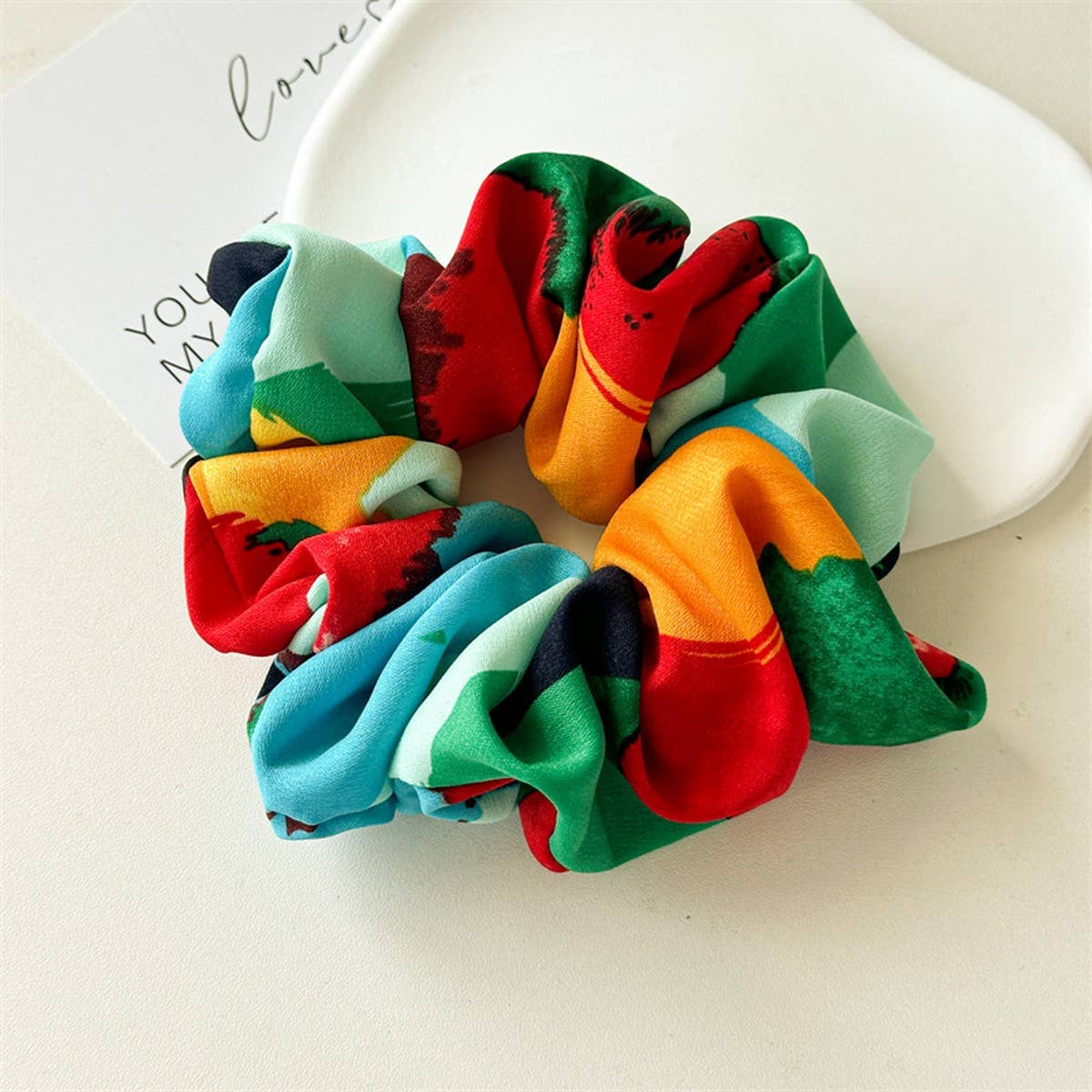 FASHION BUTTERFLY PARROT STYLE HAIR BAND HAIR TIE_CWAHA1369