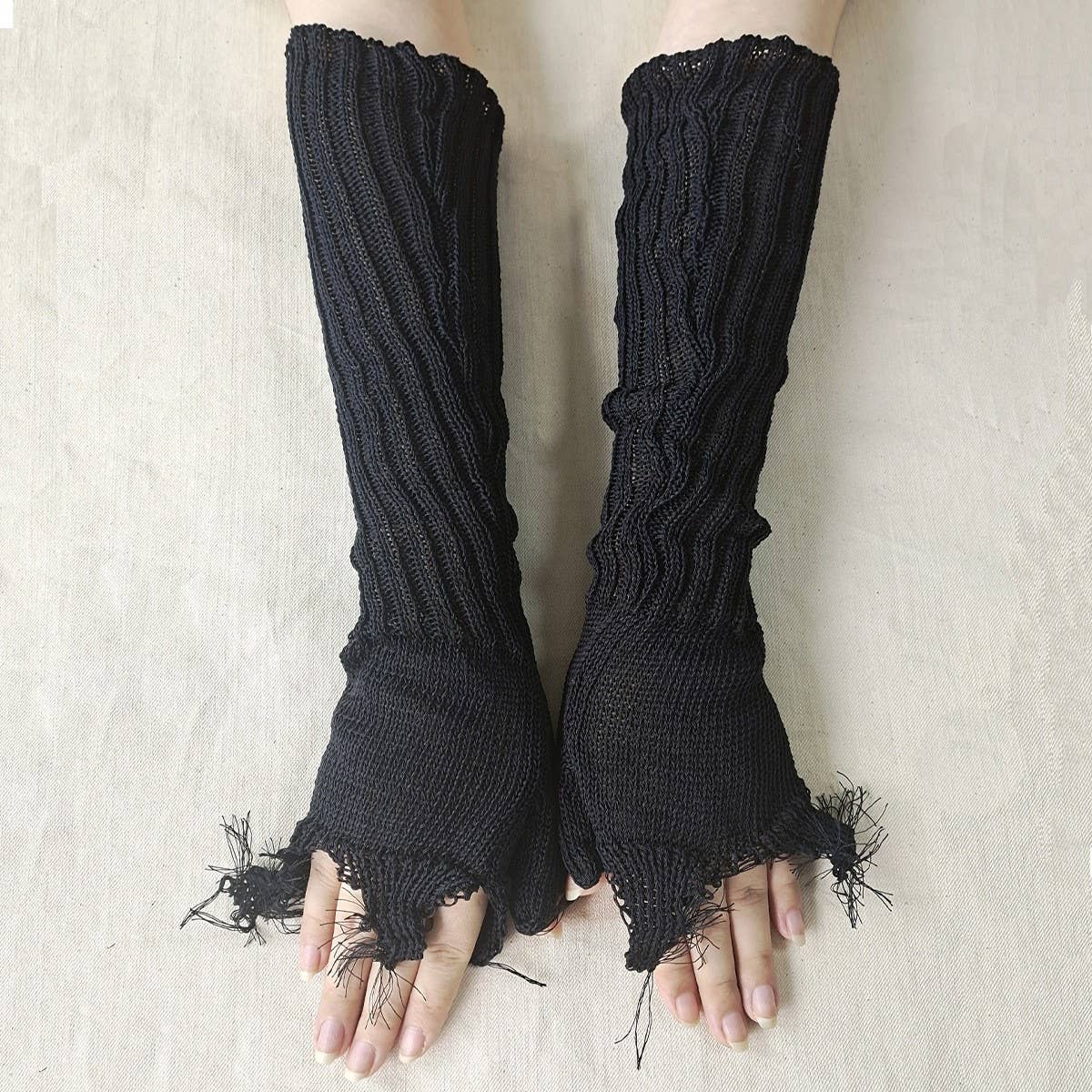 MID-LENGTH SOLID COLOR UNISEX GLOVES