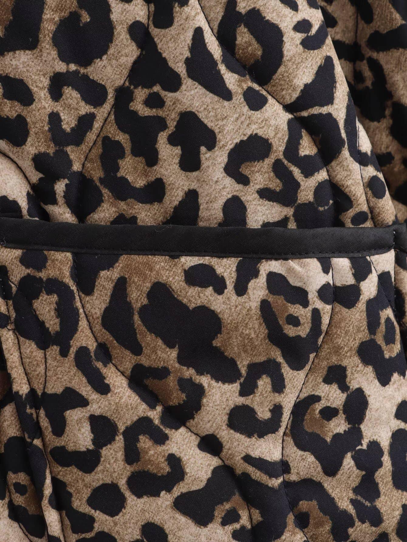 LEOPARD PRINT STREET CARDIGAN WITH POCKETS