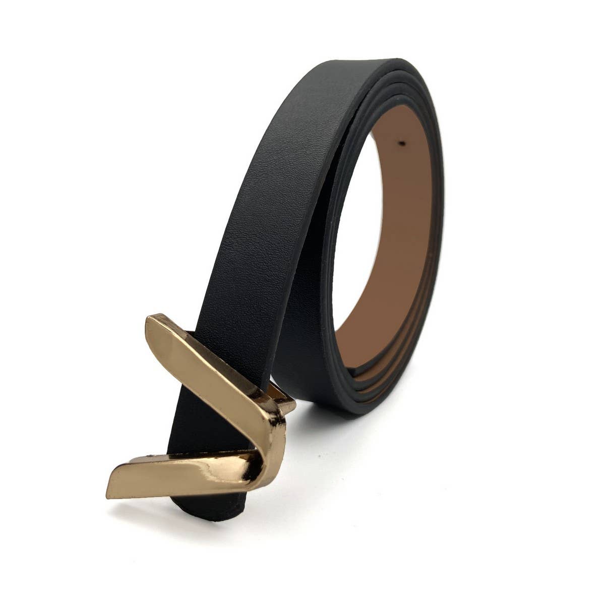 HOT SALE WOMEN'S THIN BELT V-BUCKLE THIN BELT_CWABE0703