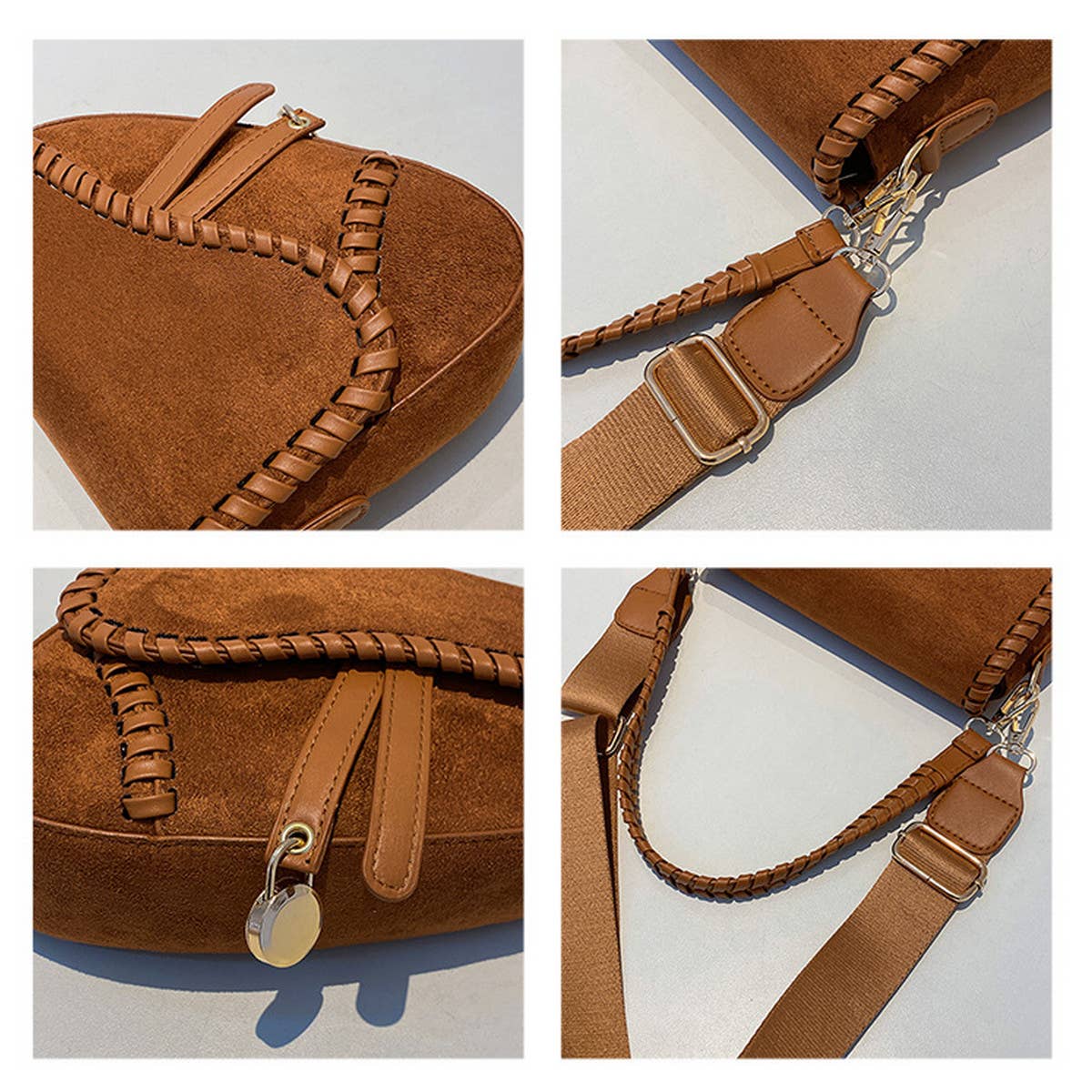 WOMEN FASHIONABLE SHOULDER UNDERARM BAG_CWAB1597