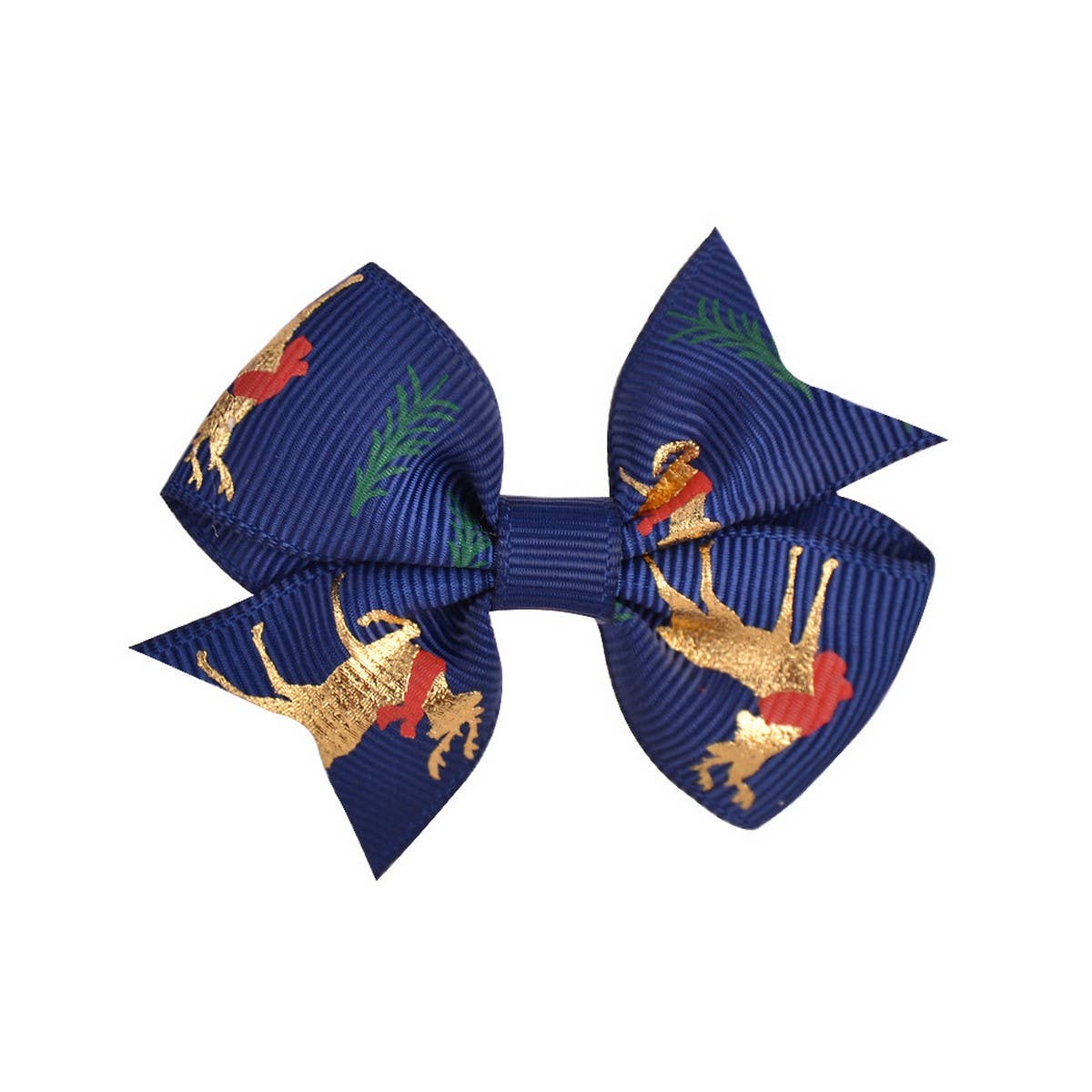 Solid Grosgrain Bow Hair Clip for Girls_CWAHA6699