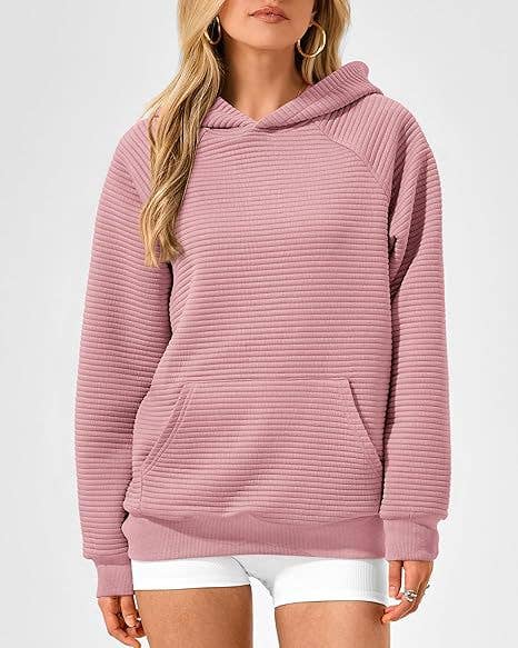 HOODED SPORTS LONG-SLEEVED CASUAL POCKET HOODIE