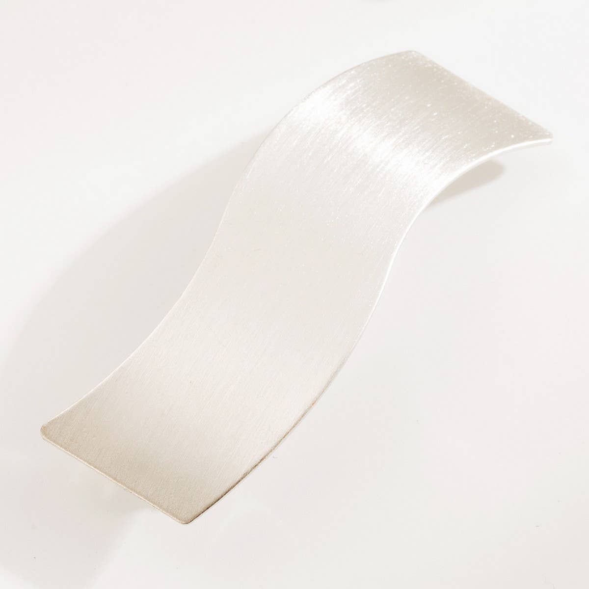 Minimalist Geometric Metal Hair Clip for Women