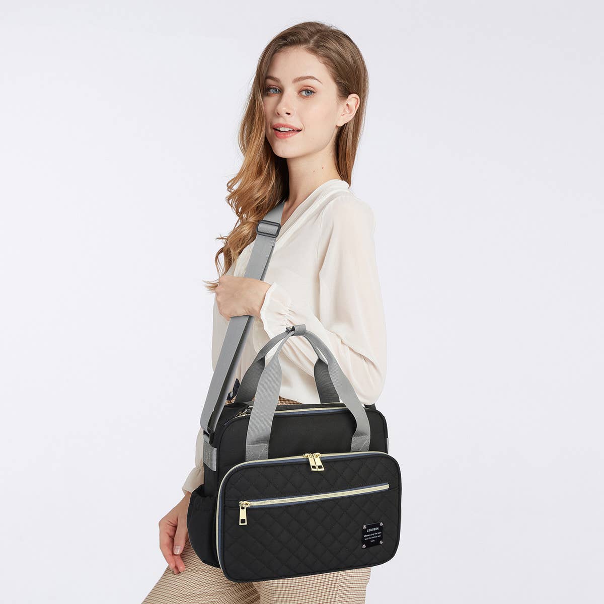 TRAVEL CROSS-BODY MOMMY BAG_CWAB2227