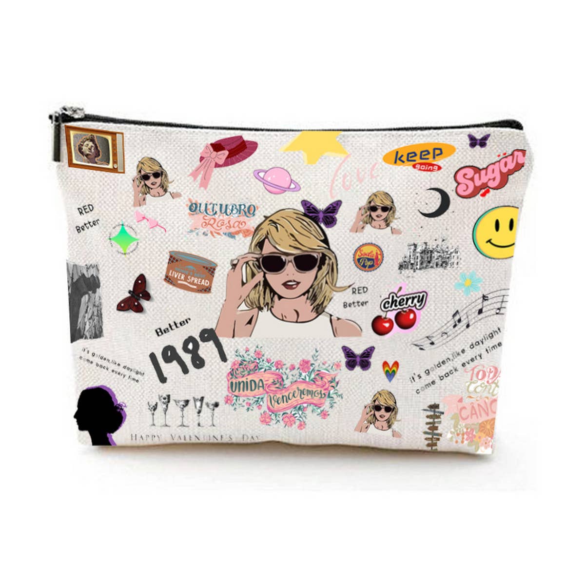 MULTIFUNCTIONAL DOUBLE-SIDED PRINTED COSMETIC BAG_CWAB2250