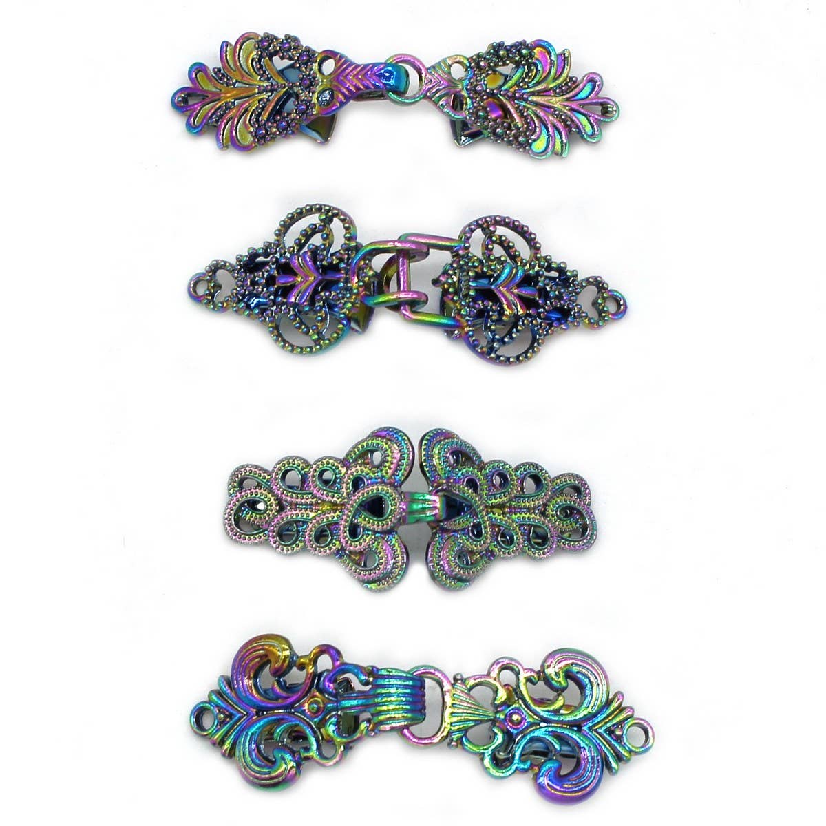 NEW CHINESE RETRO ALLOY SHAWL CLIP CREATIVE HOLLOW