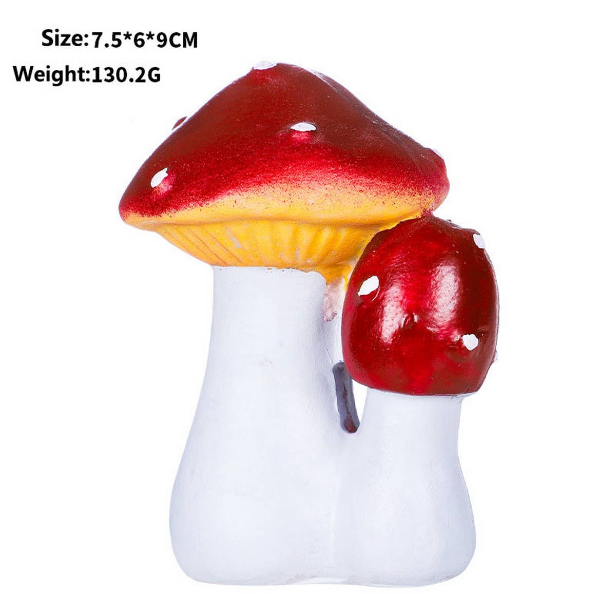 Realistic Mushroom Resin Garden Decor_CWAJE5291