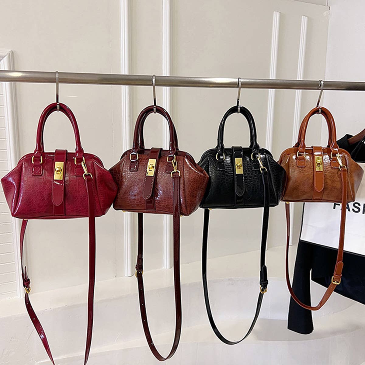 2024 NEW STONE PATTERN EXQUISITE SHOULDER BAG_CWAB3329