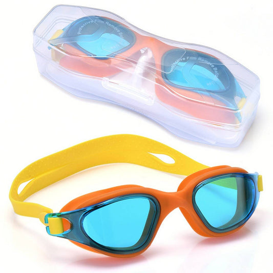 Adult Swim Goggles, Pro Anti-Fog Mirror Silicone_CWASG1041