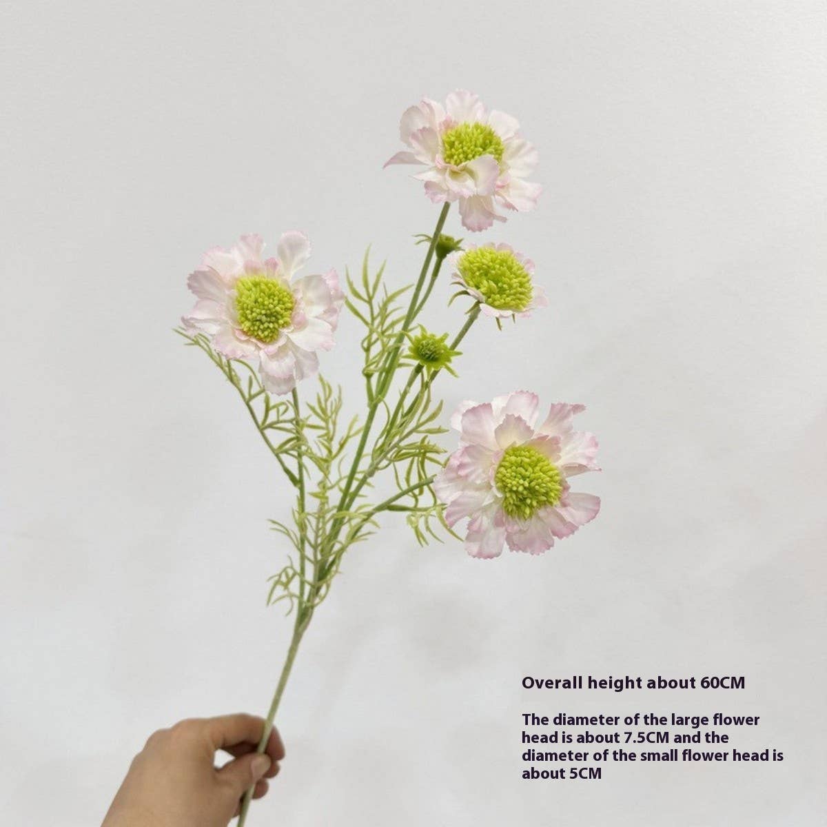 Faux Chrysanthemum & Moss Grass for Home Decor