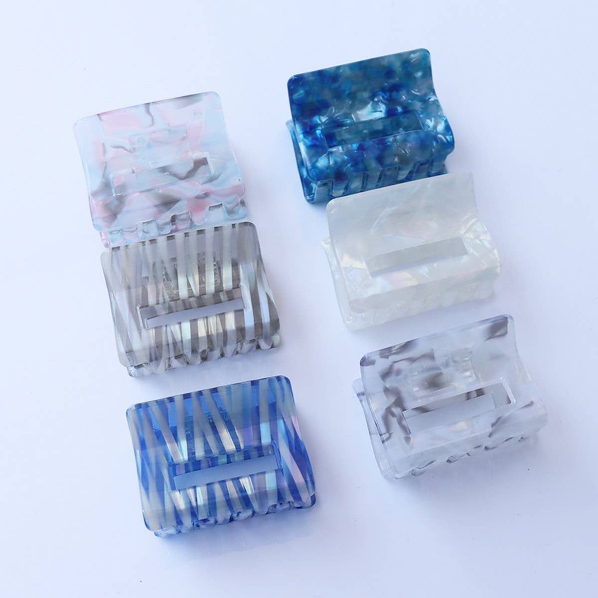 Mini Square Hair Claw 5cm, Fresh INS Style Clip