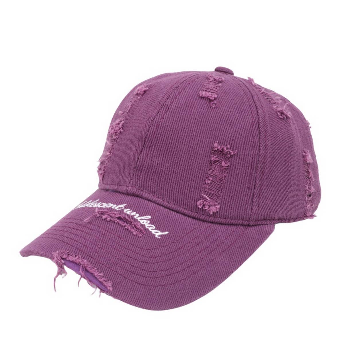 Spring Summer Embroidered Baseball Cap  Sun Hat CWAH1137