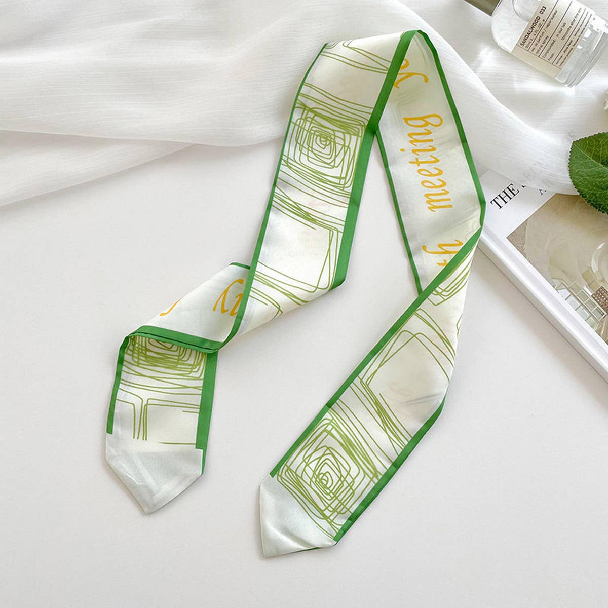 BOW-SHAPED HAIRBAND SCARF_CWASC0740