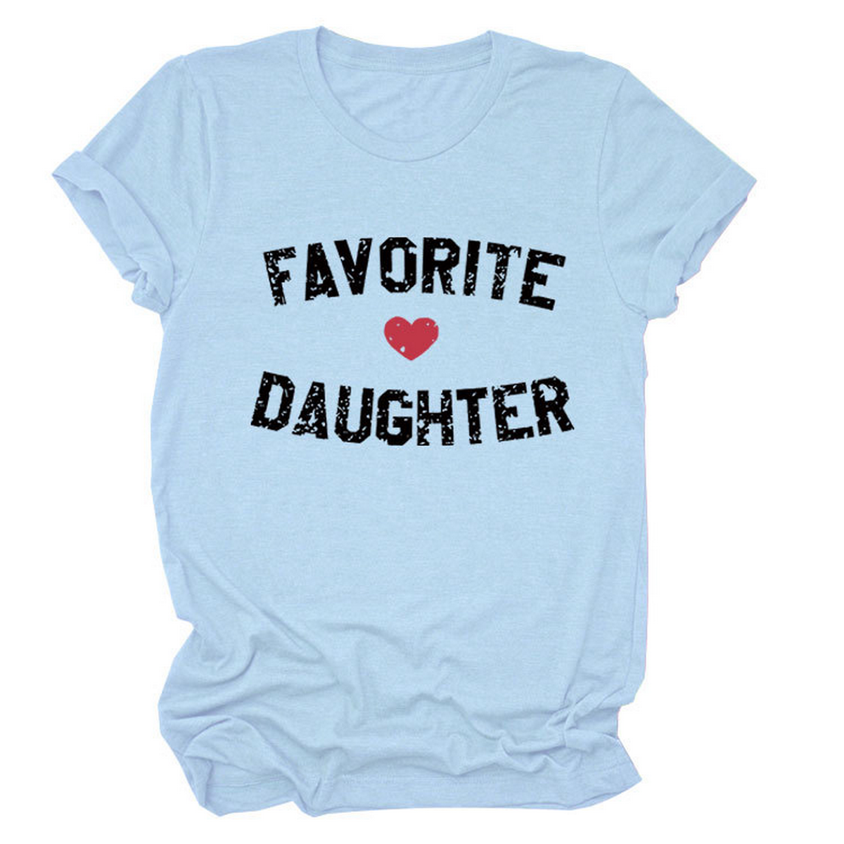 Trendy Short Sleeve Top for Women, Print Design