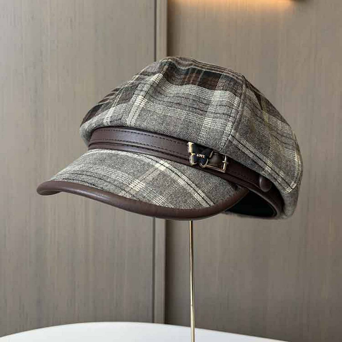 VINTAGE PAINTER NEWSBOY BERET_CWAB2912