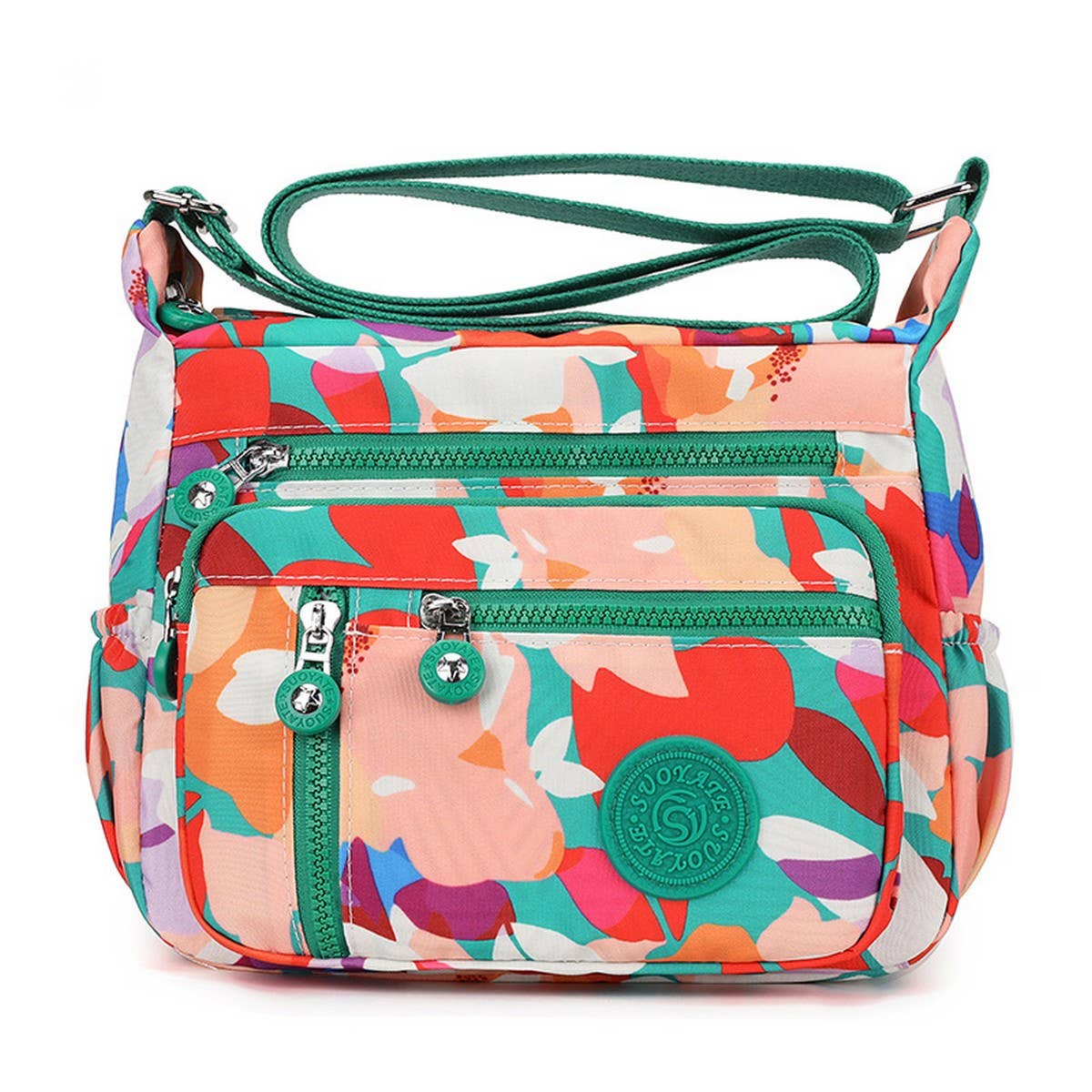 FASHION PRINTED NYLONCANVAS SHOULDER CROSSBODY BAG_CWASC1781